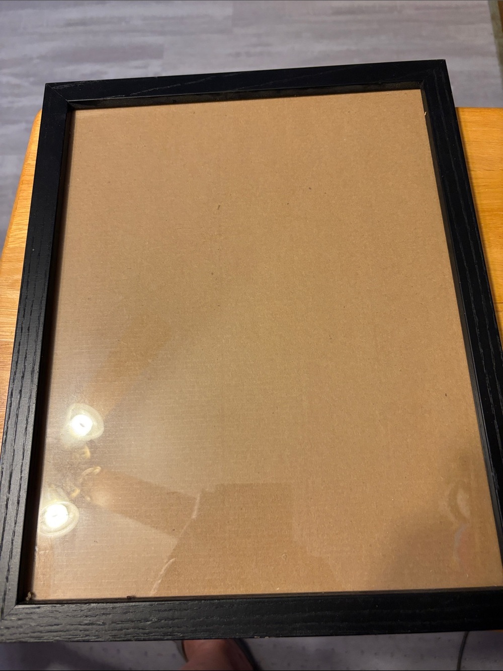 Black Wood Photo Frame - Classic Home Accent